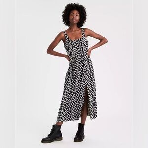 American Eagle flower midi dress